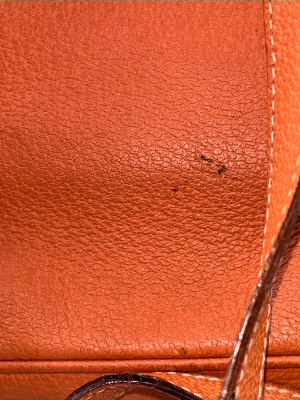 Authentic Gucci Suede Backpack with Bamboo Accent